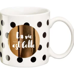 Mugs Personnalisés*Draeger Paris Mug cadeau La vie est belle