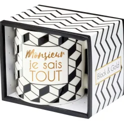 Mugs Personnalisés*Draeger Paris Mug cadeau Monsieur Je Sais Tout