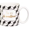 Mugs Personnalisés*Draeger Paris Mug cadeau Tu es le meilleur