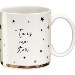 Mugs Personnalisés*Draeger Paris Mug cadeau Tu es ma star