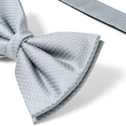 Nœuds Papillon*Draeger Paris Noeud Papillon à Fines Rayures - Gris