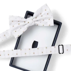 Nœuds Papillon*Draeger Paris Noeud papillon à pois roses et camel