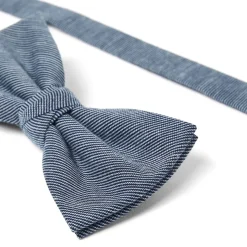 Nœuds Papillon*Draeger Paris Noeud papillon chiné bleu marine