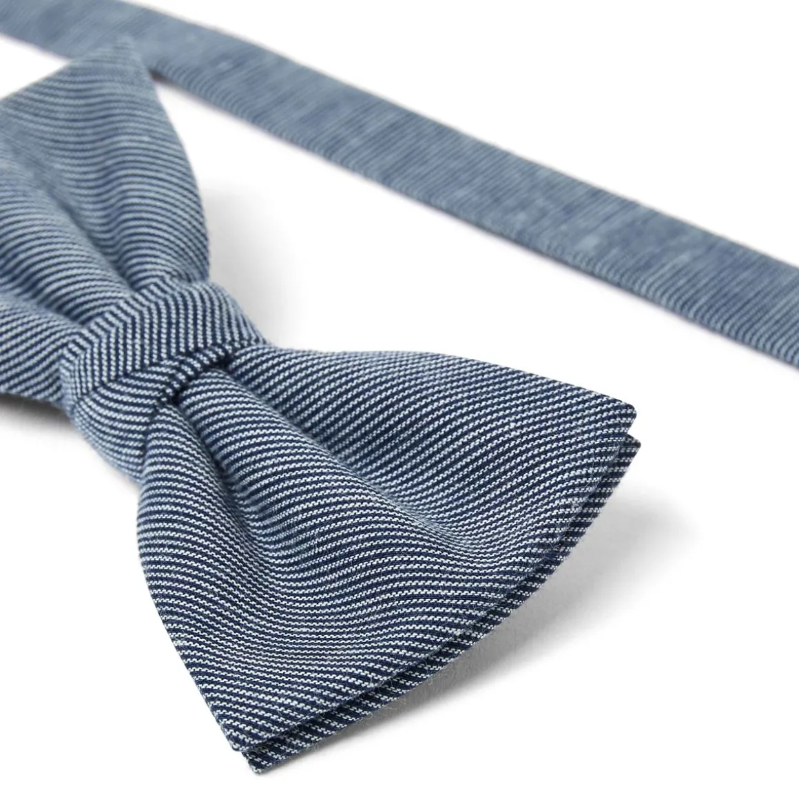 Nœuds Papillon*Draeger Paris Noeud papillon chiné bleu marine