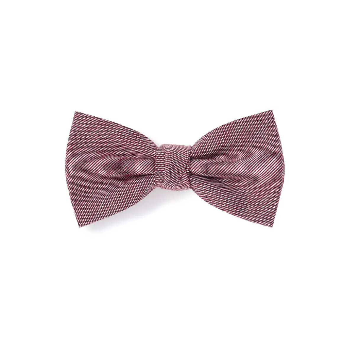 Nœuds Papillon*Draeger Paris Noeud papillon chiné rouge foncé