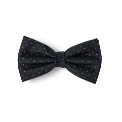 Nœuds Papillon*Draeger Paris Noeud papillon noir à pois blancs