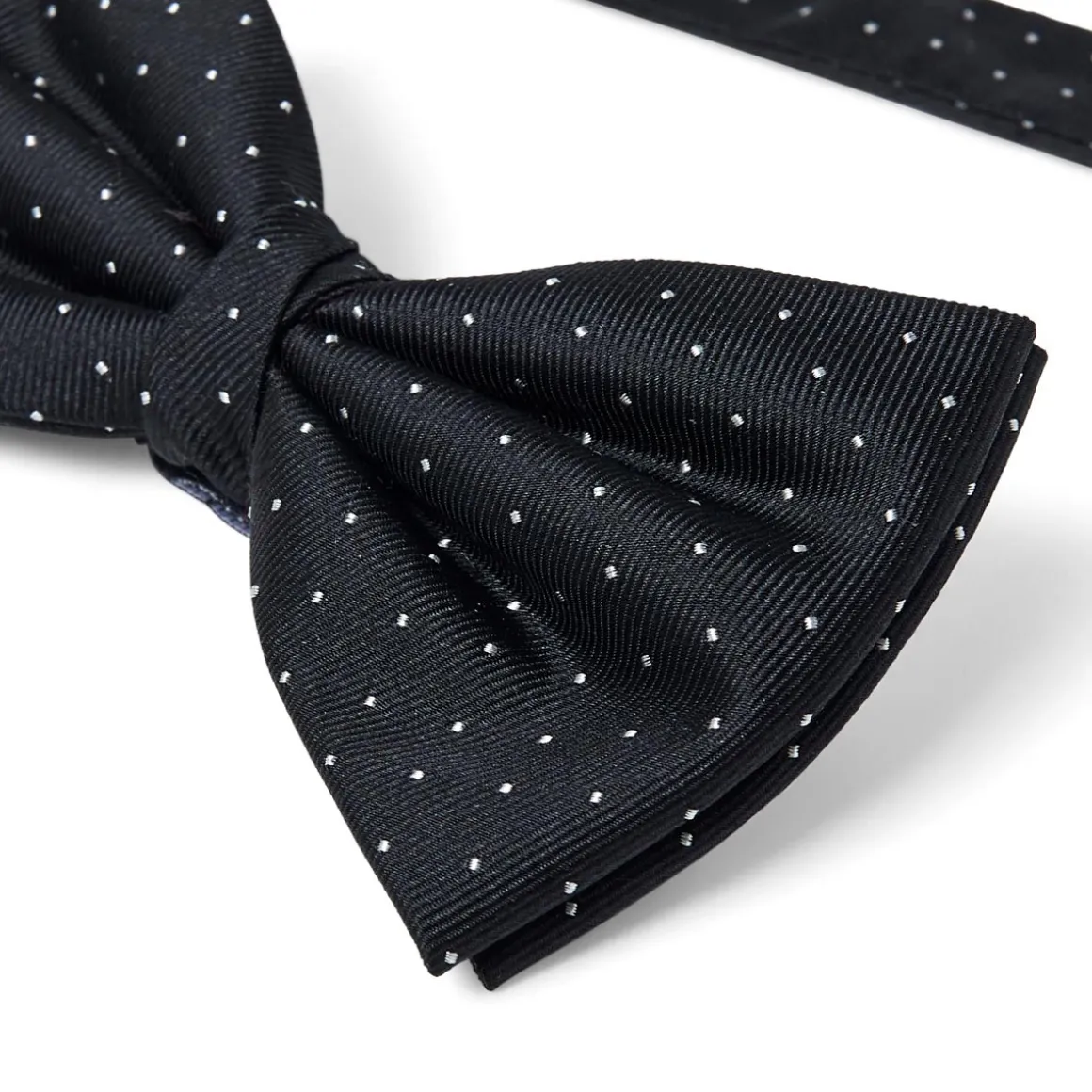 Nœuds Papillon*Draeger Paris Noeud papillon noir à pois blancs