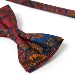 Nœuds Papillon*Draeger Paris Noeud papillon Paisley bordeaux