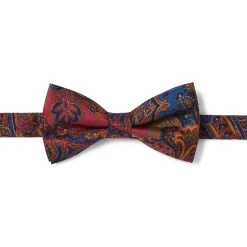 Nœuds Papillon*Draeger Paris Noeud papillon Paisley bordeaux