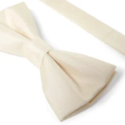 Nœuds Papillon*Draeger Paris Noeud papillon twill écru