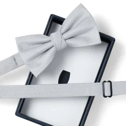 Nœuds Papillon*Draeger Paris Nœud Papillon Multi Losanges Gris