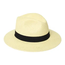 Chapeaux*Draeger Paris Panama galon noir