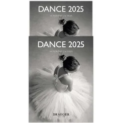 Calendriers|Agendas*Draeger Paris Petit Calendrier Mensuel 2025 14x18 cm - Danse