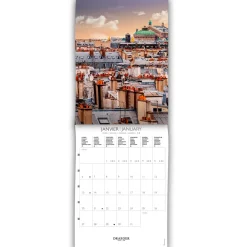 Calendriers|Agendas*Draeger Paris Petit Calendrier Mensuel 2025 14x18 cm - Paris
