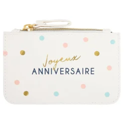 Pochettes & Trousses|Pochettes & Miroirs*Draeger Paris Petite pochette Joyeux anniversaire
