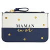 Pochettes & Trousses|Pochettes & Miroirs*Draeger Paris Petite pochette Maman en or