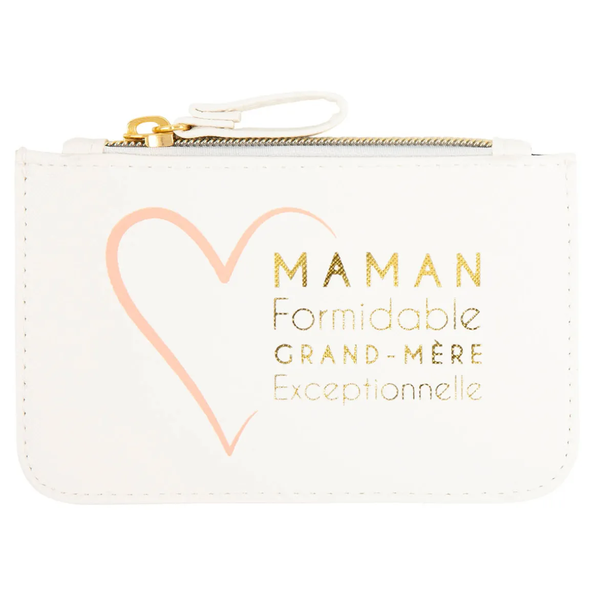 Pochettes & Trousses|Pochettes & Miroirs*Draeger Paris Petite pochette Maman formidable, grand-mère exceptionnelle