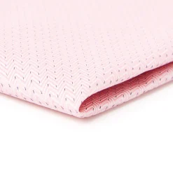 Mariage|Pochette De Costume*Draeger Paris Pochette de costume en 100% soie - Twill de soie - Rose et Blanc - 26x26 cm - Draeger