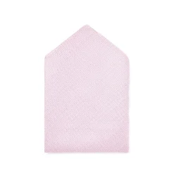 Mariage|Pochette De Costume*Draeger Paris Pochette de costume en 100% soie - Twill de soie - Rose - 26x26 cm - Draeger