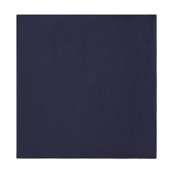 Pochette De Costume*Draeger Paris Pochette de costume en soie - bleu marine