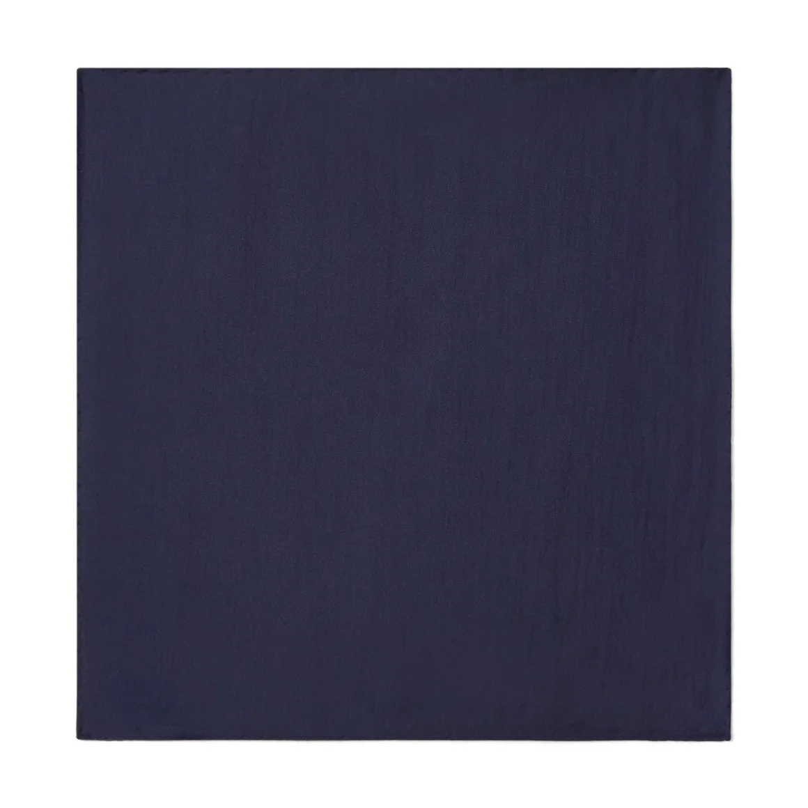 Pochette De Costume*Draeger Paris Pochette de costume en soie - bleu marine