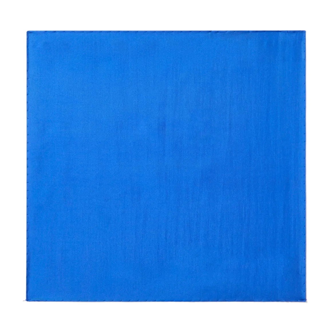 Pochette De Costume*Draeger Paris Pochette de costume en soie - bleu roi