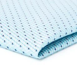 Mariage|Pochette De Costume*Draeger Paris Pochette de costume en Twill de soie - Bleu