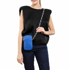 Pochettes De Téléphone*Draeger Paris Pochette de Téléphone Bleu