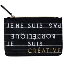 Pochettes & Trousses|Pochettes & Miroirs*Draeger Paris Pochette Je ne suis pas bordélique