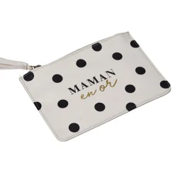 Pochettes & Trousses|Pochettes & Miroirs*Draeger Paris Pochette Maman en or