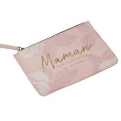 Pochettes & Trousses|Pochettes & Miroirs*Draeger Paris Pochette Maman motif floral
