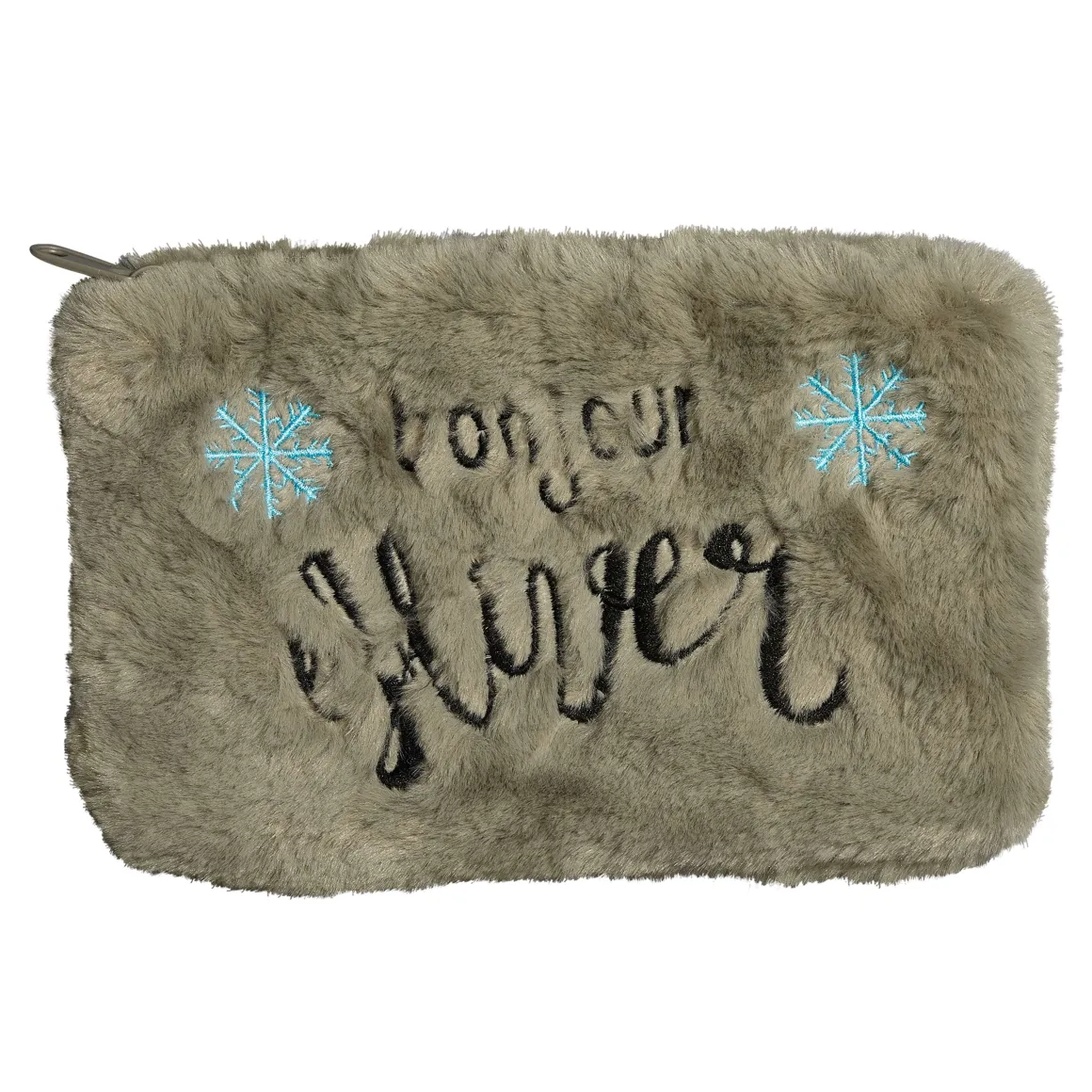 Pochettes & Trousses|Pochettes & Miroirs*Draeger Paris Pochette Peluche Bonjour l'Hiver