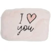 Accessoires Cocooning|Pochettes & Trousses*Draeger Paris Pochette peluche I love you