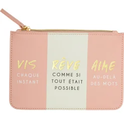 Pochettes & Trousses|Pochettes & Miroirs*Draeger Paris Pochette Vis Rêve Aime