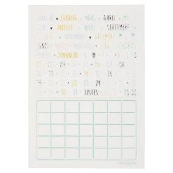 Accessoires & Outils De Diy|Bullet Journal*Draeger Paris Pochoir Bullet journal Agenda mois