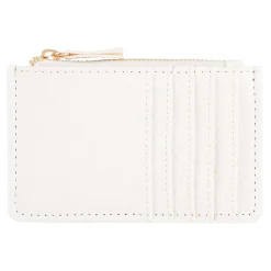 Porte-cartes*Draeger Paris Porte-cartes zippé - blanc