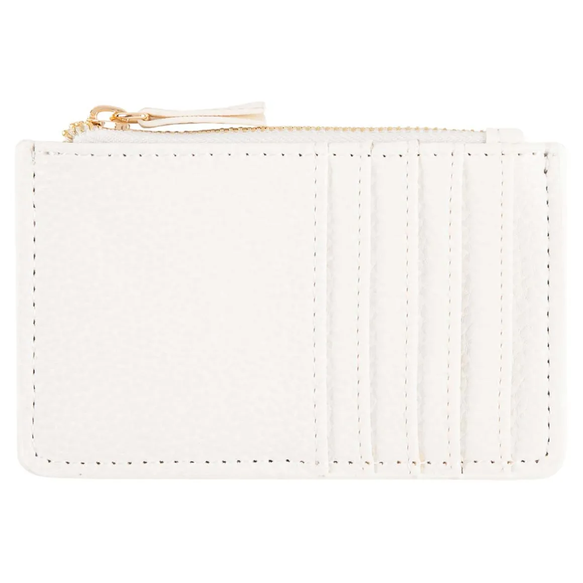 Porte-cartes*Draeger Paris Porte-cartes zippé - blanc