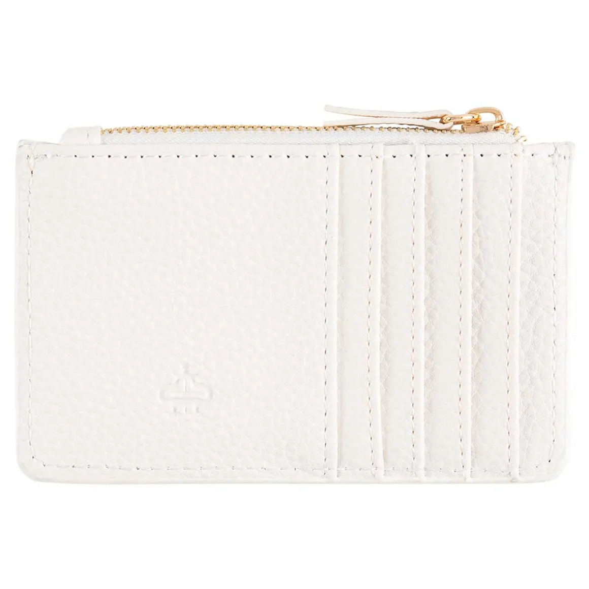 Porte-cartes*Draeger Paris Porte-cartes zippé - Love - blanc