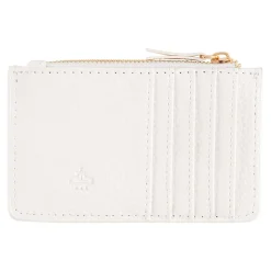 Porte-cartes*Draeger Paris Porte-cartes zippé - Maman cool maman poule - blanc