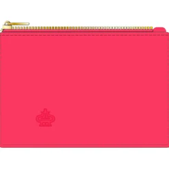 Porte-cartes*Draeger Paris Porte-cartes zippé - rouge et doré