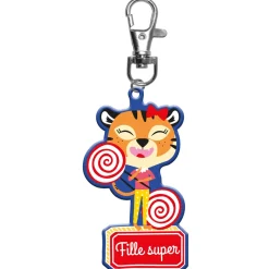 Fournitures Scolaires*Draeger Paris Porte-clés enfant - Fille super