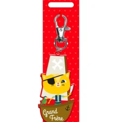 Fournitures Scolaires*Draeger Paris Porte-clés enfant - Grand frère