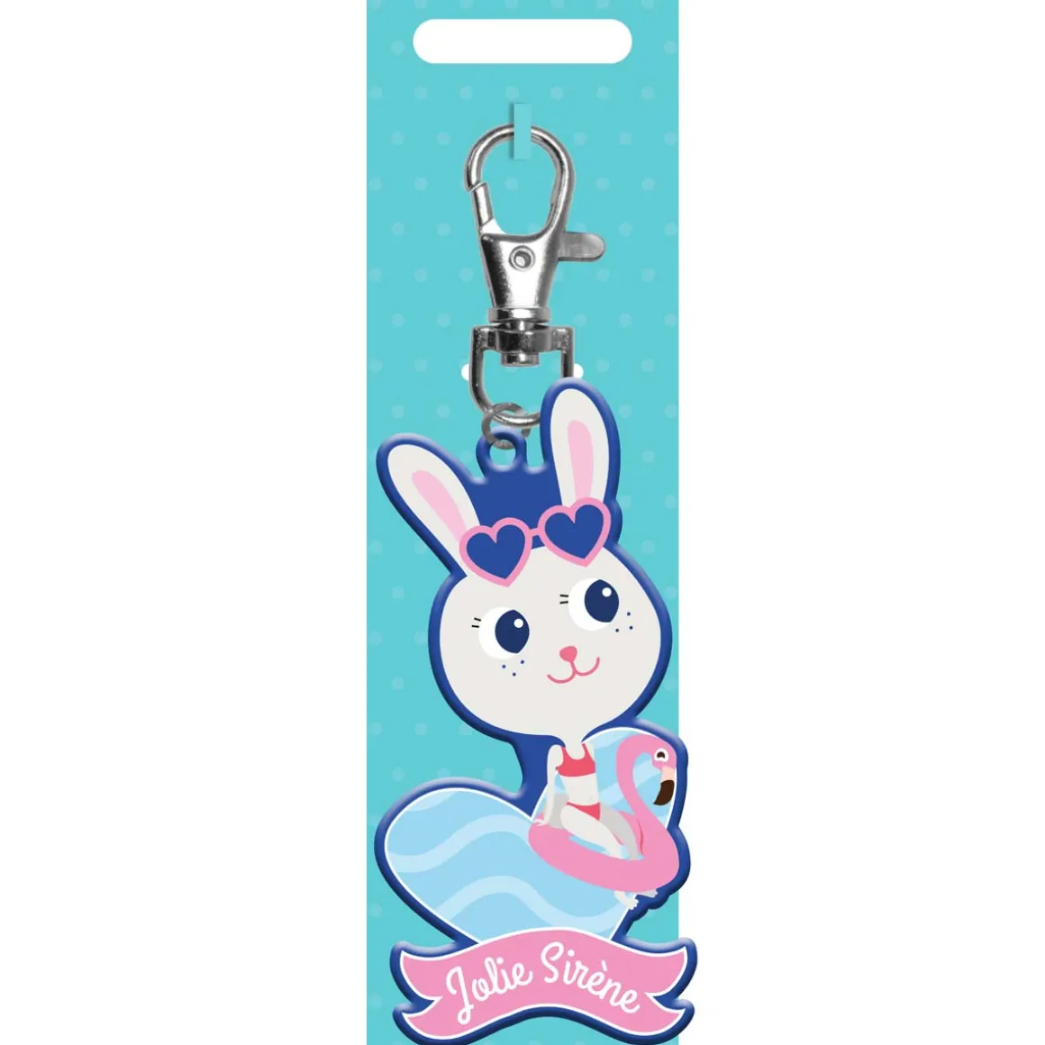 Fournitures Scolaires*Draeger Paris Porte-clés enfant - Jolie sirène