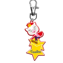 Fournitures Scolaires*Draeger Paris Porte-clés prénom - Fille