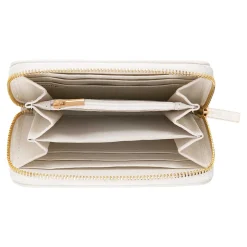 Portefeuilles*Draeger Paris Portefeuille femme - coeur doré - blanc