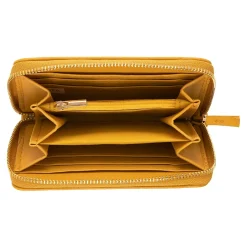 Portefeuilles*Draeger Paris Portefeuille femme - Mon rayon de soleil - jaune moutarde