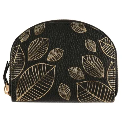 Porte-monnaies*Draeger Paris Porte-monnaie - feuilles dorées - noir