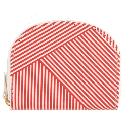 Porte-monnaies*Draeger Paris Porte-monnaie - rayures blanches et rouges
