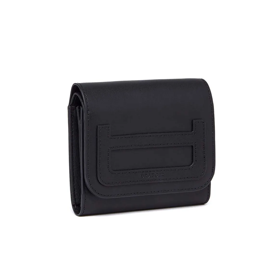 Porte-monnaies*Draeger Paris Porte-monnaie femme à rabat 100% cuir - A fermeture