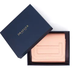 Porte-monnaies*Draeger Paris Porte-monnaie femme à rabat 100% cuir - A fermeture